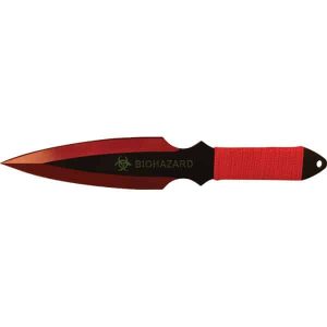 2 Piece Throwing Knife BioHazard
